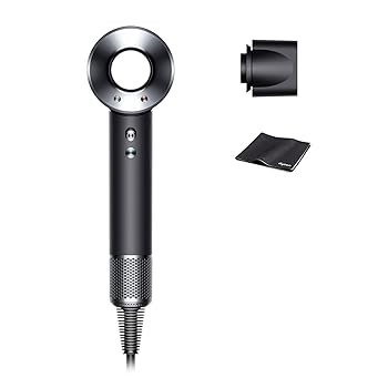 【中古】(非常に良い)Dyson(ダイソン) ドライヤー Dyson Supersonic?ヘアドライヤー ブラック／ニッケル (HD08 ULF BBN ENT AM) 大風量 速乾【パワフルな風だから、