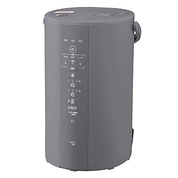 【中古】(非常に良い)象印マホービン 加湿器 スチーム式 4.0L グレー EE-DF50-HA