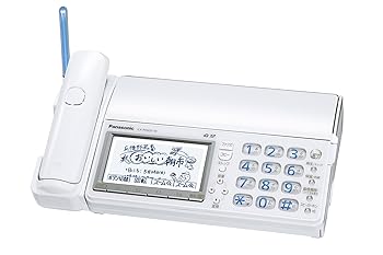 【中古】パナソニック おたっくす デジタルコードレスFAX 親機のみ 1.9GHz DECT準拠方式 ホワイト KX-PD603D-W|GoodLifeStore
