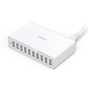 【中古】Anker PowerPort 10 (60W 10ポート USB急速充電器) 【PSE認証済 / PowerIQ & VoltageBoost搭載】iPhone XS / XS Max / XR, Galaxy S9 / S9+ 等対｜GoodLifeStore