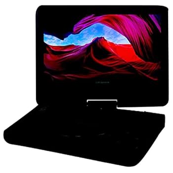 【中古】GH-PDV9R-BK(ブラック) 9型 ポータブルDVDプレイヤー