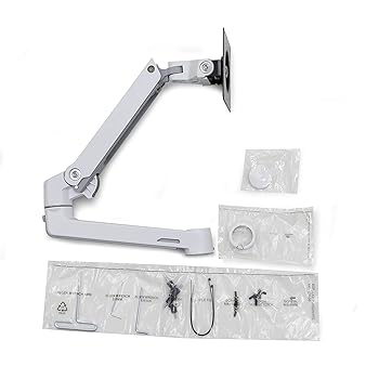 【中古】ERGOTRON エルゴトロン 追加用LXアーム&カラーキット ホワイト/白 1モニター 3.2~11.3kg まで VESA規格対応 98-130-216|GoodLifeStore