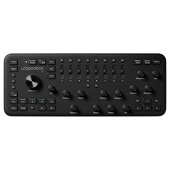 【中古】Loupedeck Plus(+) - 写真、動画編集用カスタムコントローラ(Lightroom Classic, Photoshop CC, Camera Raw, After Effects, Final Cut Pro X, A|GoodLifeStore