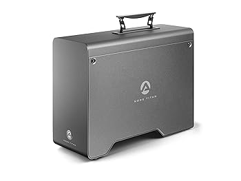 【中古】AKiTiO Node Titan Thunderbolt 3相応う グラフィックゲーム盤向け PCI Express 外後ばらい取りひろげるボックス席（macOS＆Windows 10相応う/アミュレットオリジナル