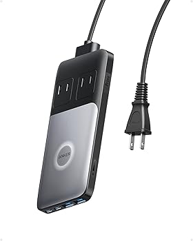【中古】Anker 727 Charging Station (GaNPrime 100W) (6-in-1 充電ステーション) 独自技術Anker GaNPrime採用/コンセント差込口 2口 / USB-C 2ポート /|GoodLifeStore
