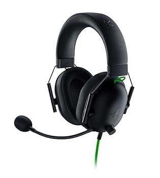 【中古】(非常に良い)Razer(レイザー) BlackShark V2 X USB ゲーミングヘッドセット 有線 USB TYPE-A 接続 7.1 サラウンドサウンド TriForce50mmドライバー 単一指向