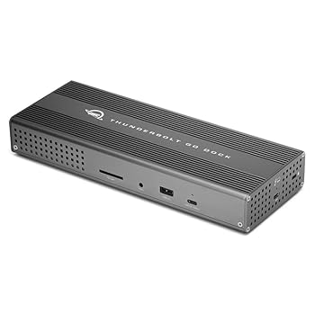【中古】(人並み外れたに好いたらしい)OWC サンダーボルト ゴー ドック 11界面 / ワット数内蔵 / 90W申し受ける / Thunderbolt 4 / USB-C/USB-A/HDMI / 2.5GbE / SD UHS-II / 3.5粍オーディオ