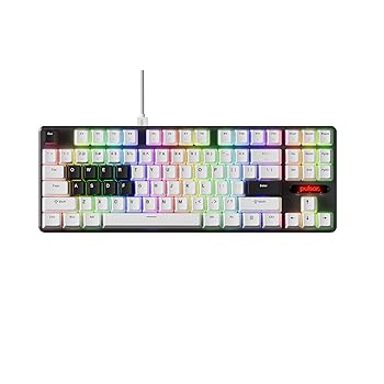 【中古】Pulsar Gaming Gears PCMK 2HE TKL ゲーミング キーボード ANSI 英語配列 87キー 磁気スイッチ 8K Polling Rate国内正規品