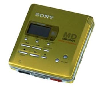 【中古】SONY ソニー MZ-R55 照度黄色 携帯型MDリコーダー （MDLP非相応う / 吹き込み/生まれ変わり兼用機 / 録再 / MDウォークマン）
