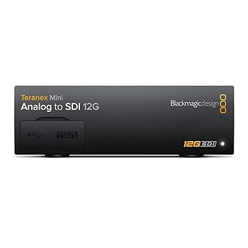 【中古】(人並み外れたに好いたらしい)Blackmagic Design 変換器 Teranex mini Analog to SDI 12G 4Kp60相応う 003277