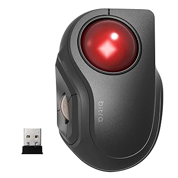 【中古】エレコム マウス ワイヤレス (レシーバー) トラックボール Sサイズ 小型 人差し指 5ボタン 静音 ブラック M-MT2DRSBK|GoodLifeStore