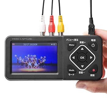 【中古】サンワダイレクト ビデオキャプチャー デジタル保存 PC不要 USB/SD/HDD 保存 HDMIでテレビ出力 モニター 400-MEDI029