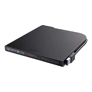 【中古】(非常に良い)バッファロー BUFFALO USB3．2(Gen1)対応 ポータブルBD 書込みソフト ブラック BRXL-PTV6U3-BKA｜GoodLifeStore