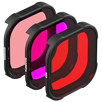 【中古】PolarPro(ポーラープロ) ダイブフィルター 3個パック GoPro Hero9保護ハウジング用｜GoodLifeStore
