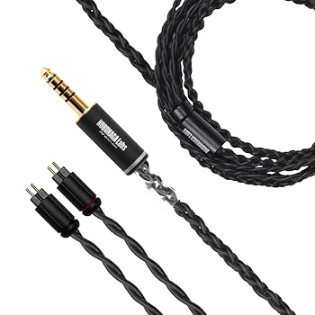 【中古】NOBUNAGA Labs リケーブル CASSINI (カッシーニ) 4.4粍5極平衡にする/ カスタムIEM2pinNLA-CSN