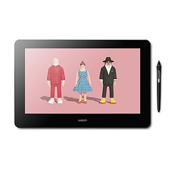 【中古】(非常に良い) ワコム 液タブ 液晶ペンタブレット 15.6型 Wacom Cintiq Pro 16 (2021) ペン&タッチモデル オリジナルカスタムブラシセット ブラック DTH167K1D｜GoodLifeStore