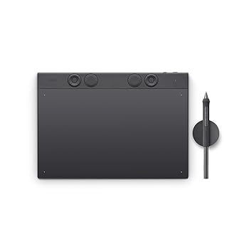 【中古】Wacom Intuos Pro medium TPTK670K0C ワコム 書きもの経口避妊薬 書きものため桶 労働者階級 板ため桶 Wacom Pro Pen 3  Windows Mac 相応う