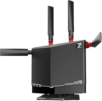 【中古】(人並み外れたに似つかわしい)WXR9300BE6P Wi-Fi 7相応う トライバンドルーター ハイパフォーマンスモデル