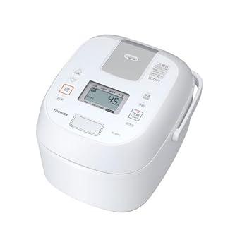 【中古】東芝 白いこと 炎匠炊き [剪断応力IH炊飯器 (3.5合炊き)] RC-6PXV(W)