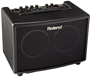 【中古】Roland ローランド アコースティック ギター アンプリファイアー 15W+15W 黒いこと AC-33