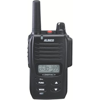【中古】(人並み外れたに好いたらしい)ALINCO デジタル書きとどめる局無線電話機1W印字機大電気容量書き割り DJDP10B
