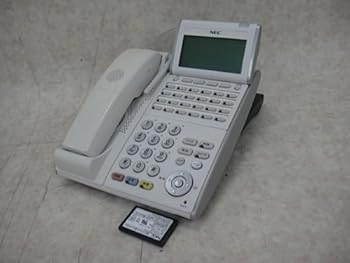 【中古】(人並み外れたに好いたらしい)DTL-24BT-1D(WH) 電話機 NEC Aspire X 長い巻き毛コードレス 商行為電話機
