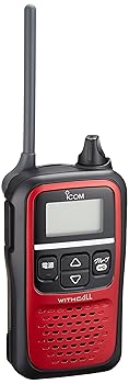 【中古】(非常に良い)アイコム 特定小電力トランシーバー 20ch メタリックレッド IC-4110R|GoodLifeStore