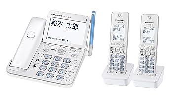 【中古】パナソニック デジタルコードレス電話 子機2台 1.9GHz DECT判定基準遣りかた VE-GD72DW-W