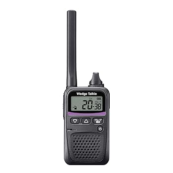 【中古】(非常に良い)国産トランシーバー WED-NO-001 無線機 インカム Wedge Talkie ウェッジトーキー 特定小電力 トランシーバー 長距離 防水 免許不要 オリジナル