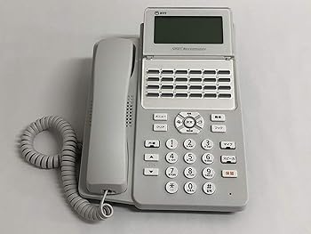 【中古】(非常に良い)NTT東日本 A1-(24)STEL-(1)(W) 24ボタンスター標準電話機(白)｜GoodLifeStore