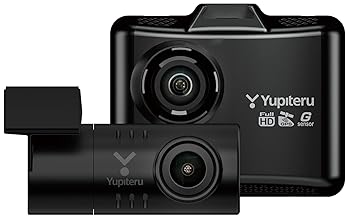 【中古】ユピテル 前後2カメラドライブレコーダー DRY-TW7600dp 超広角 FULL 固定ディスク高画質録画 GPS＆HDR積み上げる ワット数直結模範例 常時・ぼうぜん自失録画