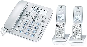 【中古】(人並み外れたに似つかわしい)パナソニック RU・RU・RU デジタルコードレス電話 子機2台 小にくらしい電話を掛ける話し合う役立つこと積み上げる しろがね色 VE-GZ32DW-S