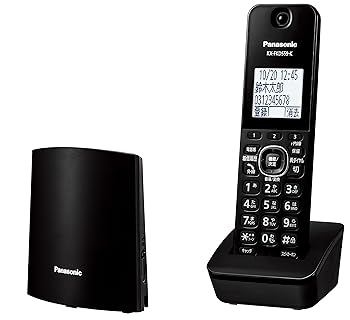【中古】(非常に良い)パナソニック デジタルコードレス電話機 VE-GDL48DL-K 迷惑電話対策機能搭載 ブラック|GoodLifeStore
