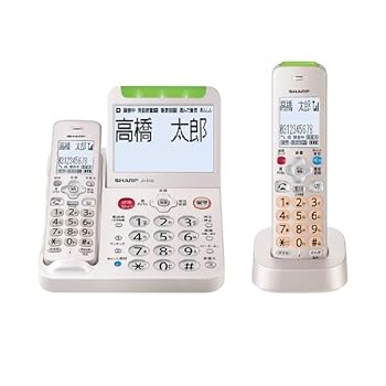 【中古】読みやすい 電話 コードレス 振り込め権謀術策打つ手役立つこと積み上げる 電話単体+子機1台 ゴールド系 JD-AT96CL