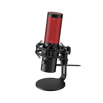 【中古】HyperX QuadCast 2 コンデンサーマイクロホン USBマイクロホン 同盟罷業ジューサー/コンテンツクリエーター/ゲーマー向け/マイコン Mac 872V1AA