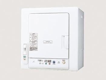 【中古】(非常に良い)HITACHI あとは着るだけ 衣類乾燥機 ピュアホワイト DE-N55FX-W