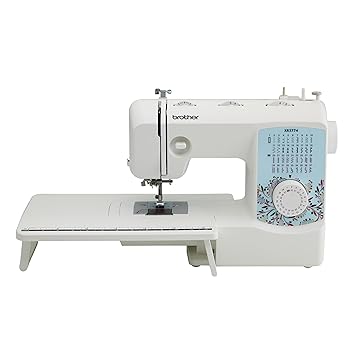 【中古】Brother XR3774 Full-Featured Sewing and Quilting Machine with 37 Stitches, 8 Sewing Feet, Wide Table, and Instructional ヴィデオディスク by Brother