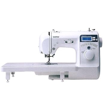 【中古】ブラザー コンピューターミシン Bｆ-5700 ミシン 本体 フットコントローラー テーブル 付 自動糸調子