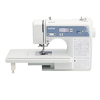 【中古】Brother XR9550 Sewing and Quilting Machine, Computerized, 165 Built-インチ Stitches, LCD Display, Wide Table, 8 Included Presser Feet, 20x1