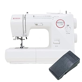 【中古】(人並み外れたに好いたらしい)SINGER 歌うたい 陰電子ミシン [モニカピクシーDX5760R] (赤いこと) フットコントローラー