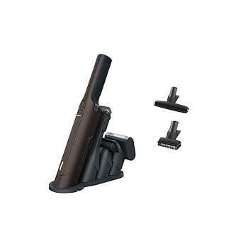 【中古】(非常に良い) Shark シャーク 掃除機 ハンディクリーナー コードレス EVOPOWER EX WV405J ＋ アクセサリーパック（ペットマルチツール・布団用ノズル）ダーク 30,349円