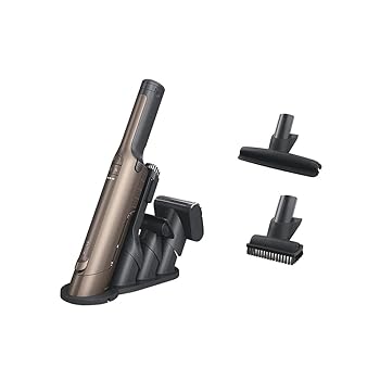 【中古】 Shark シャーク 掃除機 ハンディクリーナー コードレス EVOPOWER EX WV415J + アクセサリーセット（ペットマルチツール・布団用ノズル ） オー