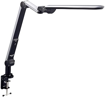 【中古】パナソニック LED事務机点火装置 クランプタイプ しろがね色 SQ-LC522-S