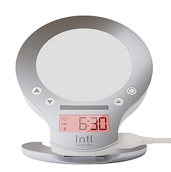 【中古】(人並み外れたに似つかわしい)光目覚まし時計時辰儀 inti4