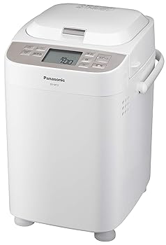 【中古】(非常に良い)パナソニック ホームベーカリー パン焼き器 1斤 イースト自動投入 自動メニュー39種 餅つき機 ごはんパン ホワイト SD-MT3-W