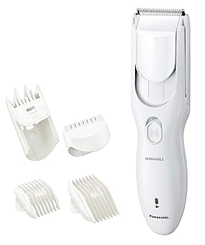 【中古】パナソニック バリカン ヘアカッター 充電 交流式 白 ER-GF41-W