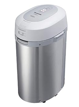 【中古】パナソニック 生ゴミかた付ける機 身寄り用 コンポスト 温風かわき切る式 6L しろがね色 MS-N53XD-S