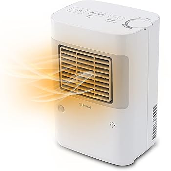 【中古】シロカ 体温合わせる・人感検知器 痛いところ暖房器 忠実忠実しい遣り損じ SH-T131[痛いところ暖房器/体温合わせる能力のある/人感検知器積み上げる/脱ぐ所幼児用便器相応う]