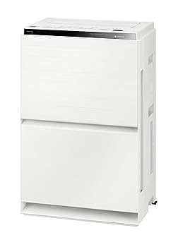【中古】パナソニック 加湿 空気清浄機 ナノイーX 48兆 エコナビ搭載 手ごわい花粉を抑制し、パワフルに吸引 ~40畳 ホワイト F-VXV90-W