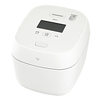 【中古】(人並み外れたに好いたらしい)象印マホービン 炊飯器 1升 炎舞炊き フラッグシップモデル 剪断応力IH印字機 日本製 お取りつくろう五線譜2点 絹白 NW-FC18-WZ